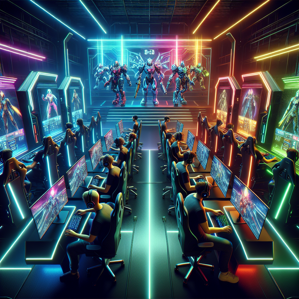 Các giải đấu cạnh tranh: Sự gia tăng của trò chơi esports 8n8n